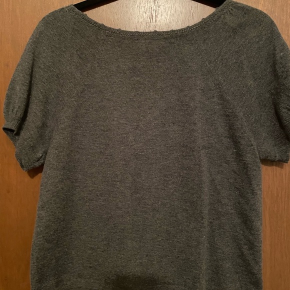 NWOT BCBG Max Azria bolero cardigan with 3 button closure. Cashmere blend. - Picture 2 of 7